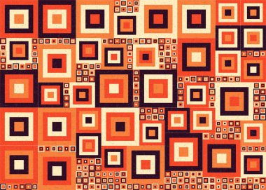 Soyut renk geometrik şekillendirilebilir kalıplı hesaplanabilir hesaplama sanatı illüstrasyonu, baskılar, web sayfaları, şablonlar, posterler ve arkaplan için tasarım ögesi 