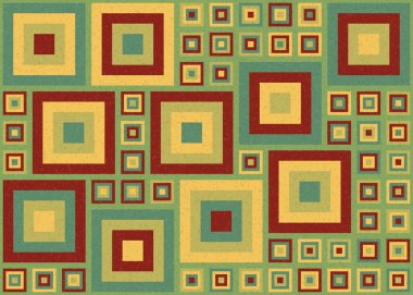 Soyut renk geometrik şekillendirilebilir kalıplı hesaplanabilir hesaplama sanatı illüstrasyonu, baskılar, web sayfaları, şablonlar, posterler ve arkaplan için tasarım ögesi 