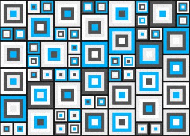 Soyut renk geometrik şekillendirilebilir kalıplı hesaplanabilir hesaplama sanatı illüstrasyonu, baskılar, web sayfaları, şablonlar, posterler ve arkaplan için tasarım ögesi 