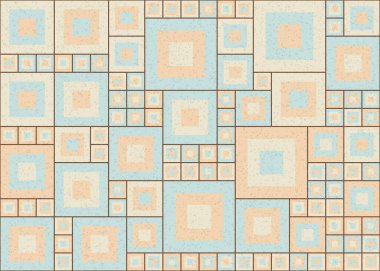 Soyut renk geometrik şekillendirilebilir kalıplı hesaplanabilir hesaplama sanatı illüstrasyonu, baskılar, web sayfaları, şablonlar, posterler ve arkaplan için tasarım ögesi 