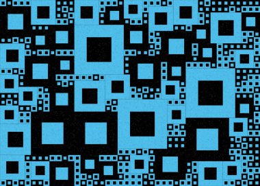 Soyut renk geometrik şekillendirilebilir kalıplı hesaplanabilir hesaplama sanatı illüstrasyonu, baskılar, web sayfaları, şablonlar, posterler ve arkaplan için tasarım ögesi 