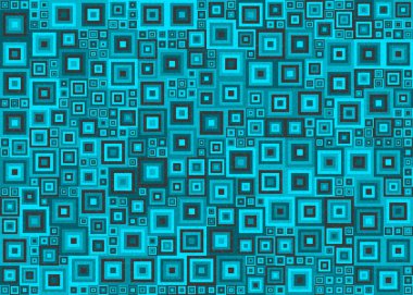 Soyut renk geometrik şekillendirilebilir kalıplı hesaplanabilir hesaplama sanatı illüstrasyonu, baskılar, web sayfaları, şablonlar, posterler ve arkaplan için tasarım ögesi 