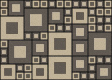 Soyut renk geometrik şekillendirilebilir kalıplı hesaplanabilir hesaplama sanatı illüstrasyonu, baskılar, web sayfaları, şablonlar, posterler ve arkaplan için tasarım ögesi 