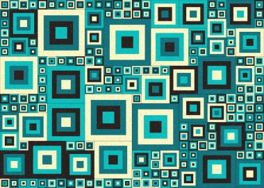 Soyut renk geometrik şekillendirilebilir kalıplı hesaplanabilir hesaplama sanatı illüstrasyonu, baskılar, web sayfaları, şablonlar, posterler ve arkaplan için tasarım ögesi 