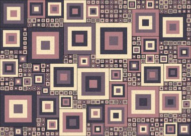 Soyut renk geometrik şekillendirilebilir kalıplı hesaplanabilir hesaplama sanatı illüstrasyonu, baskılar, web sayfaları, şablonlar, posterler ve arkaplan için tasarım ögesi 