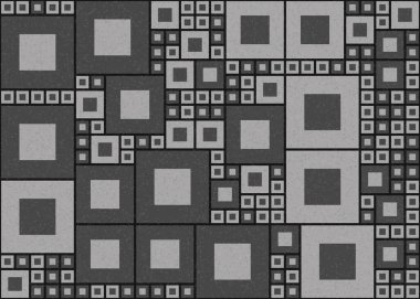 Soyut renk geometrik şekillendirilebilir kalıplı hesaplanabilir hesaplama sanatı illüstrasyonu, baskılar, web sayfaları, şablonlar, posterler ve arkaplan için tasarım ögesi 