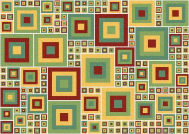 Soyut renk geometrik şekillendirilebilir kalıplı hesaplanabilir hesaplama sanatı illüstrasyonu, baskılar, web sayfaları, şablonlar, posterler ve arkaplan için tasarım ögesi 