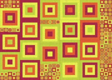 Soyut renk geometrik şekillendirilebilir kalıplı hesaplanabilir hesaplama sanatı illüstrasyonu, baskılar, web sayfaları, şablonlar, posterler ve arkaplan için tasarım ögesi 