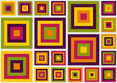 Soyut renk geometrik şekillendirilebilir kalıplı hesaplanabilir hesaplama sanatı illüstrasyonu, baskılar, web sayfaları, şablonlar, posterler ve arkaplan için tasarım ögesi 