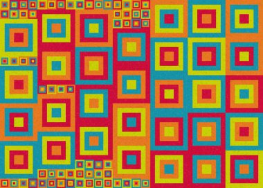 Soyut renk geometrik şekillendirilebilir kalıplı hesaplanabilir hesaplama sanatı illüstrasyonu, baskılar, web sayfaları, şablonlar, posterler ve arkaplan için tasarım ögesi 