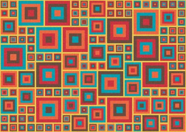 Soyut renk geometrik şekillendirilebilir kalıplı hesaplanabilir hesaplama sanatı illüstrasyonu, baskılar, web sayfaları, şablonlar, posterler ve arkaplan için tasarım ögesi 