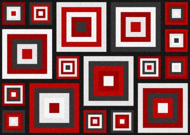 Soyut renk geometrik şekillendirilebilir kalıplı hesaplanabilir hesaplama sanatı illüstrasyonu, baskılar, web sayfaları, şablonlar, posterler ve arkaplan için tasarım ögesi 