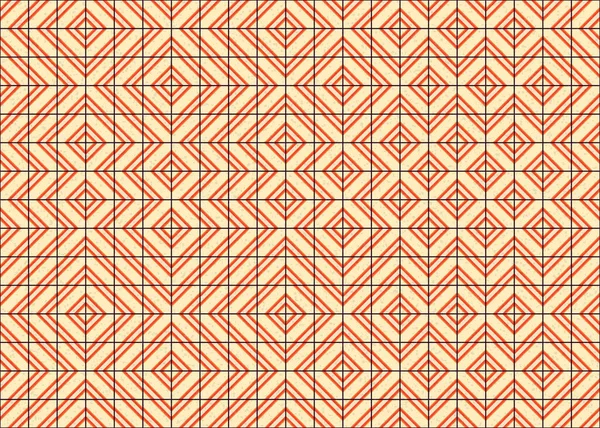 Abstrakte Farbe Geometrisch Kachelbare Muster Generative Computergrafik Illustration Gestaltungselement Für — Stockvektor