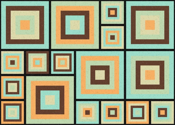 Abstracte Kleur Geometrisch Betegelbaar Patroon Generatieve Computationele Kunst Illustratie Design — Stockvector