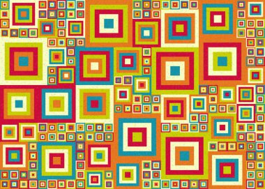 Soyut renk geometrik şekillendirilebilir kalıplı hesaplanabilir hesaplama sanatı illüstrasyonu, baskılar, web sayfaları, şablonlar, posterler ve arkaplan için tasarım ögesi 