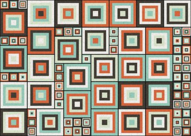 Soyut renk geometrik şekillendirilebilir kalıplı hesaplanabilir hesaplama sanatı illüstrasyonu, baskılar, web sayfaları, şablonlar, posterler ve arkaplan için tasarım ögesi 