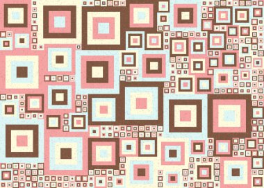 Soyut renk geometrik şekillendirilebilir kalıplı hesaplanabilir hesaplama sanatı illüstrasyonu, baskılar, web sayfaları, şablonlar, posterler ve arkaplan için tasarım ögesi 