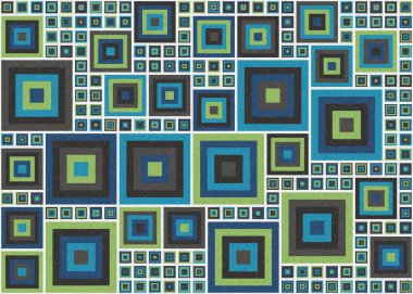 Soyut renk geometrik şekillendirilebilir kalıplı hesaplanabilir hesaplama sanatı illüstrasyonu, baskılar, web sayfaları, şablonlar, posterler ve arkaplan için tasarım ögesi 