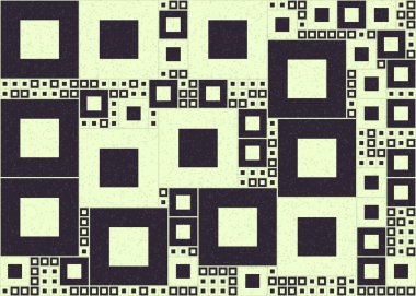 Soyut renk geometrik şekillendirilebilir kalıplı hesaplanabilir hesaplama sanatı illüstrasyonu, baskılar, web sayfaları, şablonlar, posterler ve arkaplan için tasarım ögesi 