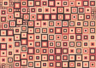 Soyut renk geometrik şekillendirilebilir kalıplı hesaplanabilir hesaplama sanatı illüstrasyonu, baskılar, web sayfaları, şablonlar, posterler ve arkaplan için tasarım ögesi 