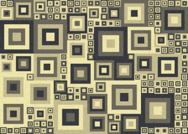 Soyut renk geometrik şekillendirilebilir kalıplı hesaplanabilir hesaplama sanatı illüstrasyonu, baskılar, web sayfaları, şablonlar, posterler ve arkaplan için tasarım ögesi 