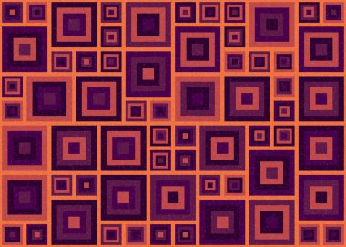 Soyut Geometrik Desen Üretken hesaplama sanatı, vektör illüstrasyonu