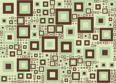 Soyut renk geometrik şekillendirilebilir kalıplı hesaplanabilir hesaplama sanatı illüstrasyonu, baskılar, web sayfaları, şablonlar, posterler ve arkaplan için tasarım ögesi 