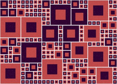 Soyut renk geometrik şekillendirilebilir kalıplı hesaplanabilir hesaplama sanatı illüstrasyonu, baskılar, web sayfaları, şablonlar, posterler ve arkaplan için tasarım ögesi 