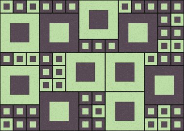 Soyut renk geometrik şekillendirilebilir kalıplı hesaplanabilir hesaplama sanatı illüstrasyonu, baskılar, web sayfaları, şablonlar, posterler ve arkaplan için tasarım ögesi 