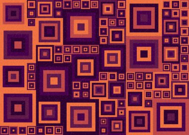 Soyut renk geometrik şekillendirilebilir kalıplı hesaplanabilir hesaplama sanatı illüstrasyonu, baskılar, web sayfaları, şablonlar, posterler ve arkaplan için tasarım ögesi 