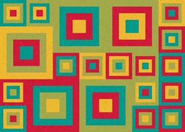 Soyut renk geometrik şekillendirilebilir kalıplı hesaplanabilir hesaplama sanatı illüstrasyonu, baskılar, web sayfaları, şablonlar, posterler ve arkaplan için tasarım ögesi 