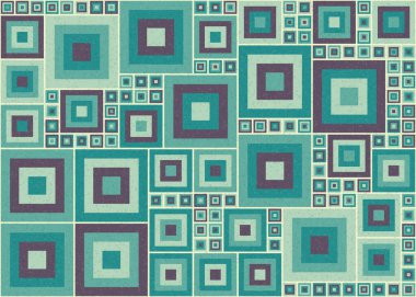 Soyut renk geometrik şekillendirilebilir kalıplı hesaplanabilir hesaplama sanatı illüstrasyonu, baskılar, web sayfaları, şablonlar, posterler ve arkaplan için tasarım ögesi 