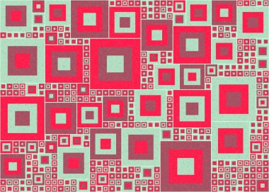 Soyut renk geometrik şekillendirilebilir kalıplı hesaplanabilir hesaplama sanatı illüstrasyonu, baskılar, web sayfaları, şablonlar, posterler ve arkaplan için tasarım ögesi 