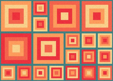 Soyut renk geometrik şekillendirilebilir kalıplı hesaplanabilir hesaplama sanatı illüstrasyonu, baskılar, web sayfaları, şablonlar, posterler ve arkaplan için tasarım ögesi 