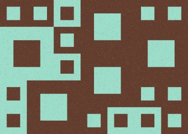 Soyut renk geometrik şekillendirilebilir kalıplı hesaplanabilir hesaplama sanatı illüstrasyonu, baskılar, web sayfaları, şablonlar, posterler ve arkaplan için tasarım ögesi 