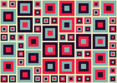 Soyut renk geometrik şekillendirilebilir kalıplı hesaplanabilir hesaplama sanatı illüstrasyonu, baskılar, web sayfaları, şablonlar, posterler ve arkaplan için tasarım ögesi 