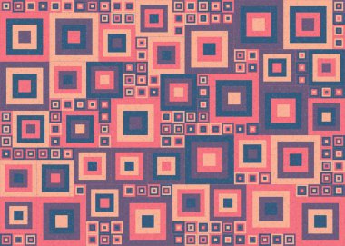 Soyut renk geometrik şekillendirilebilir kalıplı hesaplanabilir hesaplama sanatı illüstrasyonu, baskılar, web sayfaları, şablonlar, posterler ve arkaplan için tasarım ögesi 