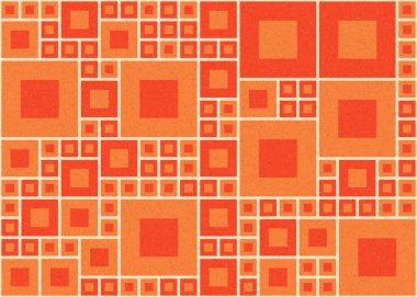 Soyut renk geometrik şekillendirilebilir kalıplı hesaplanabilir hesaplama sanatı illüstrasyonu, baskılar, web sayfaları, şablonlar, posterler ve arkaplan için tasarım ögesi 