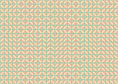 Soyut Geometrik Desen, üretken hesaplama sanatı çizimi  