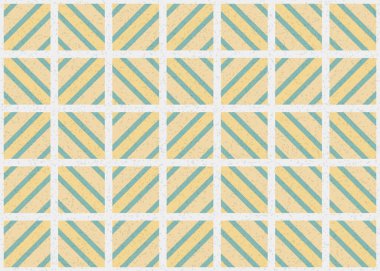 Soyut Geometrik Desen, üretken hesaplama sanatı, vektör illüstrasyonu  