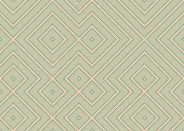 Soyut Geometrik Desen, üretken hesaplama sanatı, vektör illüstrasyonu  