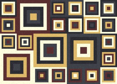 Soyut Geometrik Desen, hesaplama sanatı çizimi