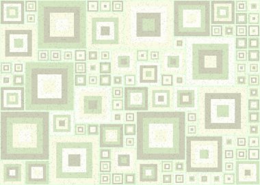 Soyut Geometrik Desen, üretken hesaplama sanatı, vektör illüstrasyonu  