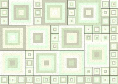 Soyut geometrik üretken hesaplama deseni, vektör illüstrasyonu