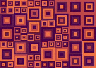 Soyut Geometrik Desen, hesaplama sanatı çizimi