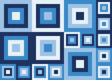 Soyut Geometrik Desen Üretken hesaplama sanatı, vektör illüstrasyonu