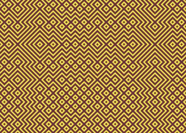 Soyut Geometrik Desen, üretken hesaplama sanatı, vektör illüstrasyonu  