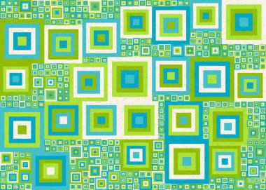 Soyut Geometrik Desen, hesaplama sanatı çizimi