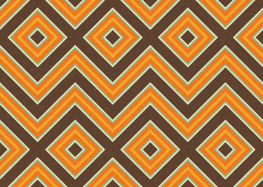 Soyut Geometrik Desen, üretken hesaplama sanatı, vektör illüstrasyonu  