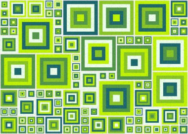 Soyut geometrik üretken hesaplama deseni, vektör illüstrasyonu